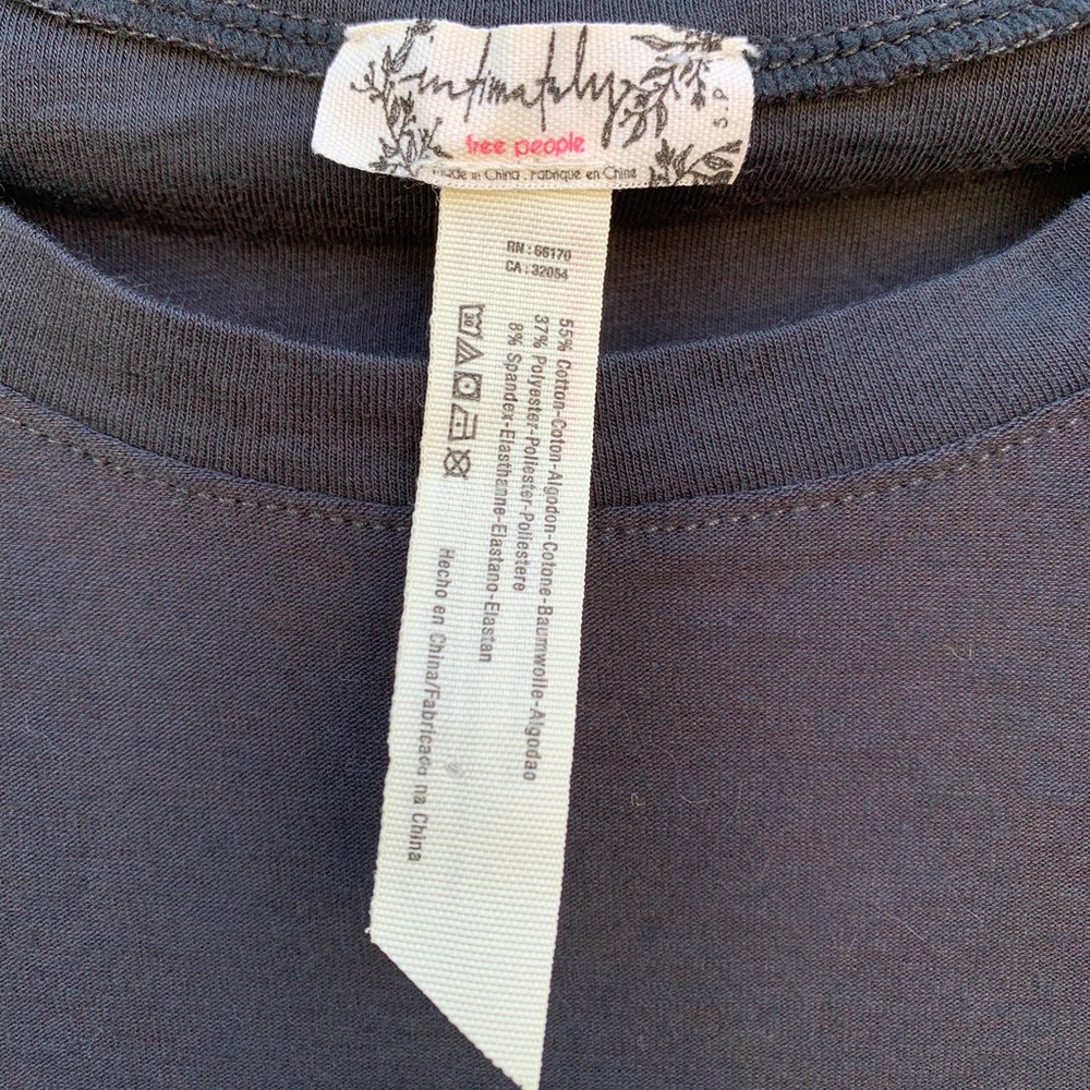 Free People Body suit Tee